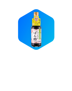 櫻間食品特製しゅうちゃんぽん酢のロゴ画像